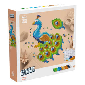 Plus Plus Puzzle By Number – Peacock 3931